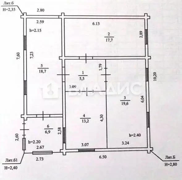 Дом в Башкортостан, Стерлитамакский район, с. Айгулево  (56 м) - Фото 2