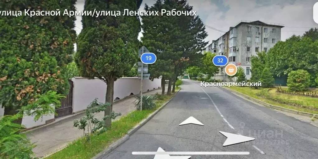 Участок в Краснодарский край, Туапсе ул. Красной Армии, 17 (7.0 сот.) - Фото 1