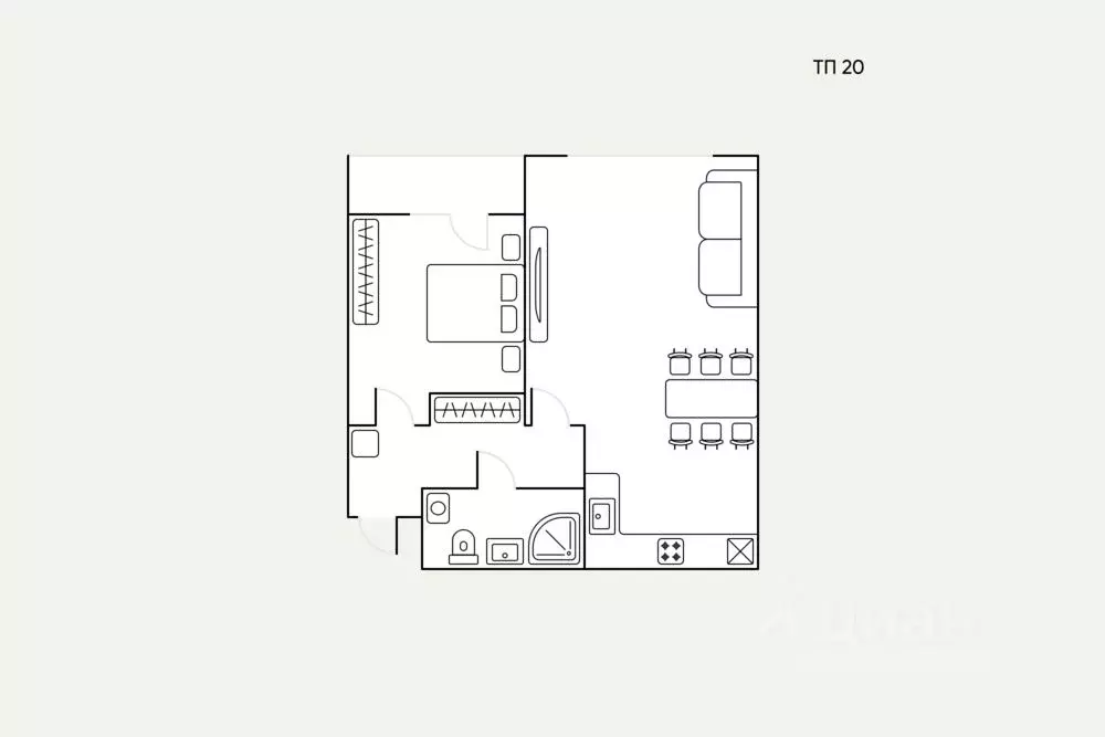 2-к кв. Москва ш. Энтузиастов, 3к1 (60.0 м) - Фото 2