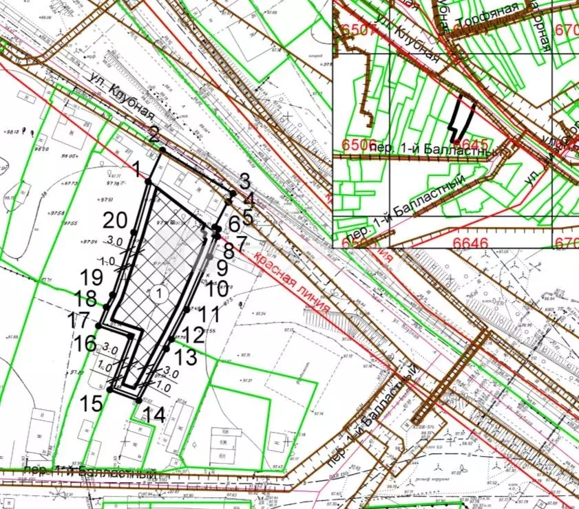 Участок в Новосибирская область, Новосибирск Клубная ул., 21 (7.5 ... - Фото 1