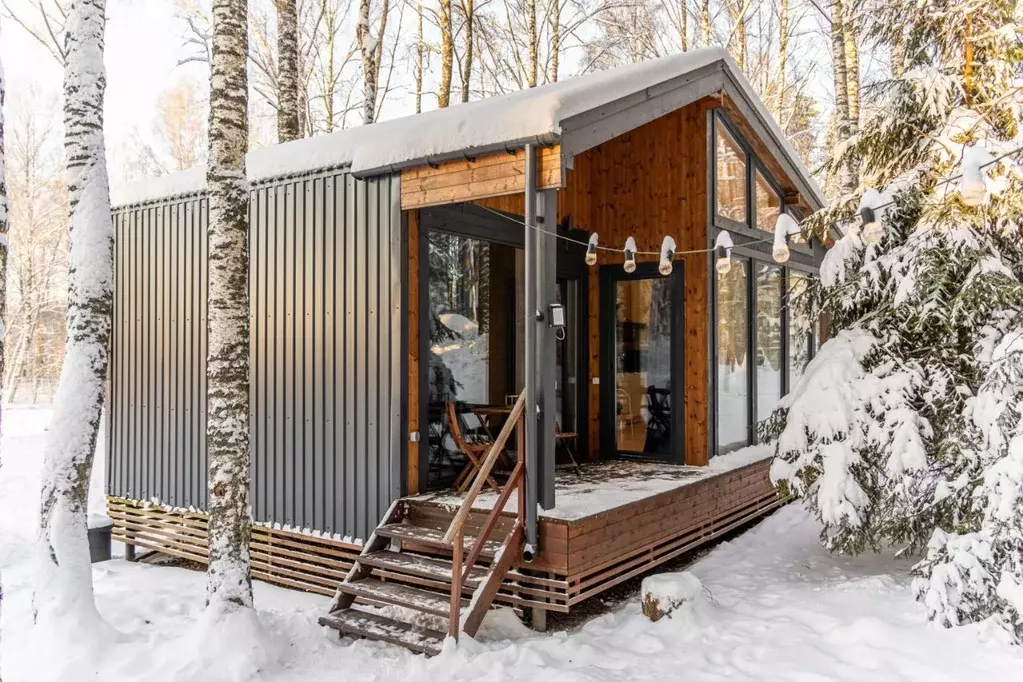 Дом в Ленинградская область, Приозерский район, Ромашкинское с/пос, ... - Фото 1