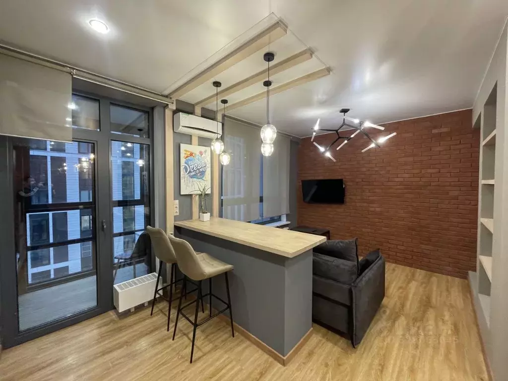 Студия Москва Береговой проезд, 5к2 (46.0 м) - Фото 1