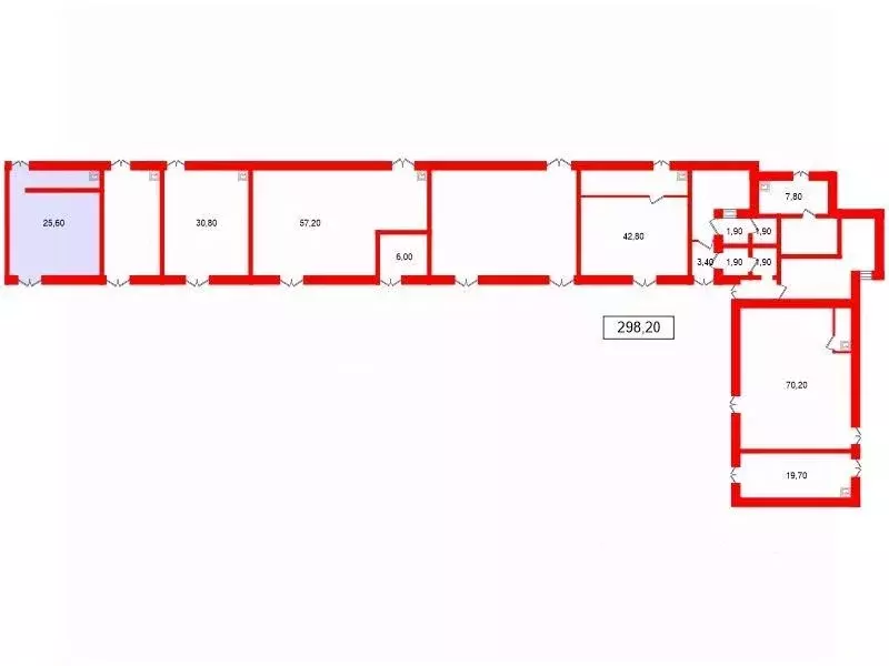Торговая площадь в Ленинградская область, Гатчина ул. Куприна, 10/18 ... - Фото 2