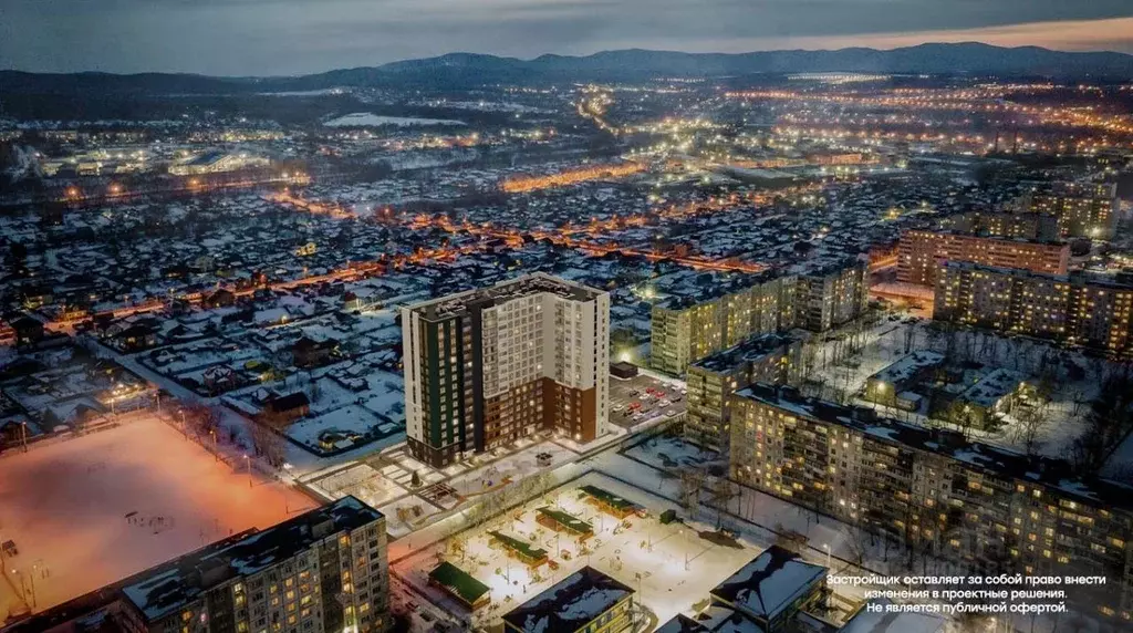 2-к кв. Хабаровский край, Хабаровск Южный мкр, ул. Ворошилова, 2а . - Фото 0