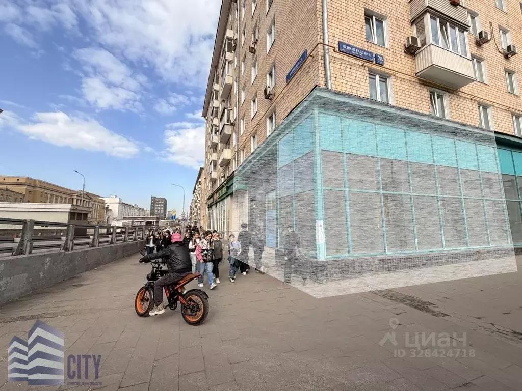 Помещение свободного назначения в Москва Ленинградский просп., 78К1 ... - Фото 0