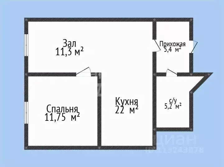 2-к кв. Дагестан, Махачкала ул. Гапцахская, 8 (57.0 м) - Фото 2