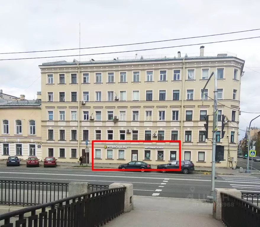Торговая площадь в Санкт-Петербург наб. Обводного Канала, 115 (165 м) - Фото 0