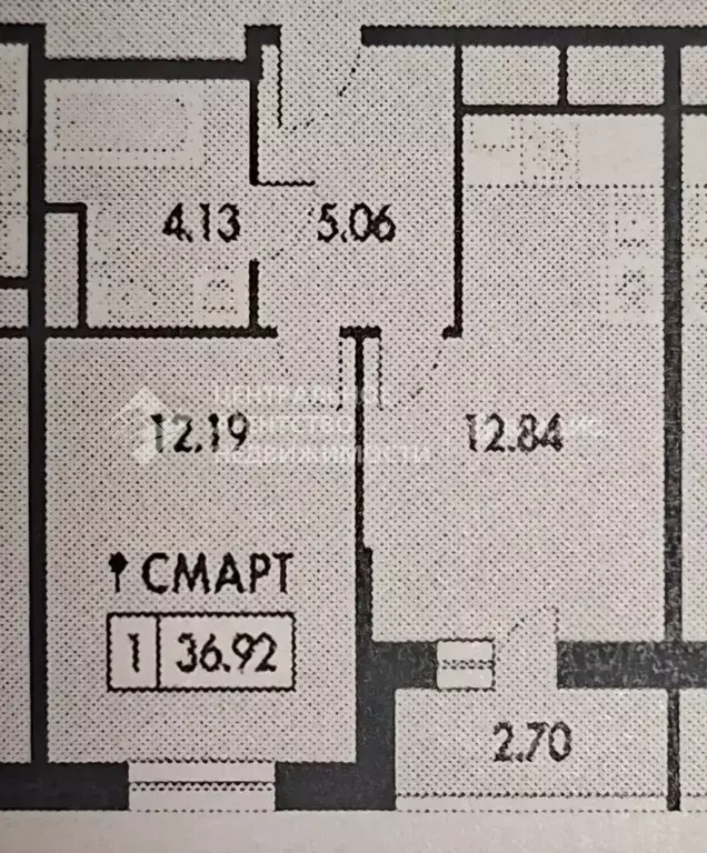 1-к кв. Рязанская область, Рязанский муниципальный округ, с. Дядьково ... - Фото 2