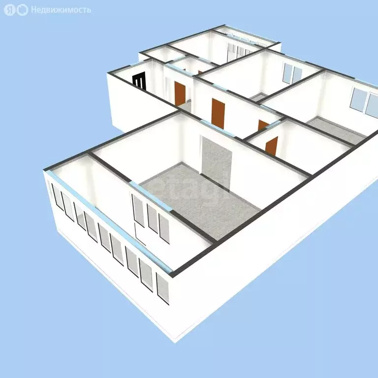 3-комнатная квартира: Губкин, улица Агошкова, 9 (89.6 м) - Фото 1