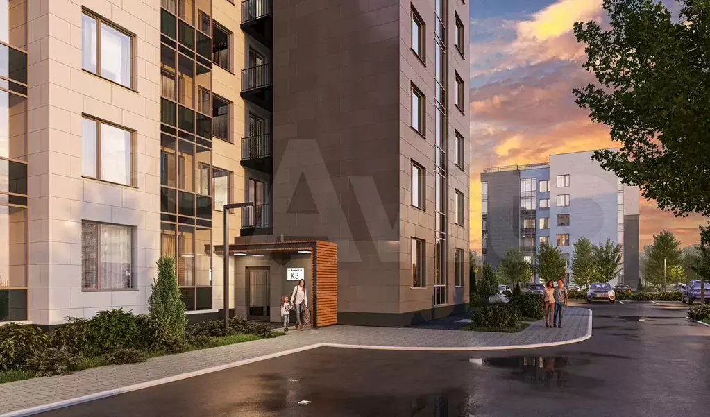 2-к. квартира, 37,5 м, 4/6 эт. - Фото 1
