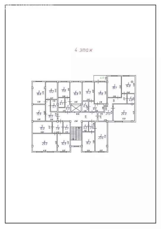 1-комнатная квартира: Махачкала, улица Каммаева, 28Б (48 м) - Фото 1