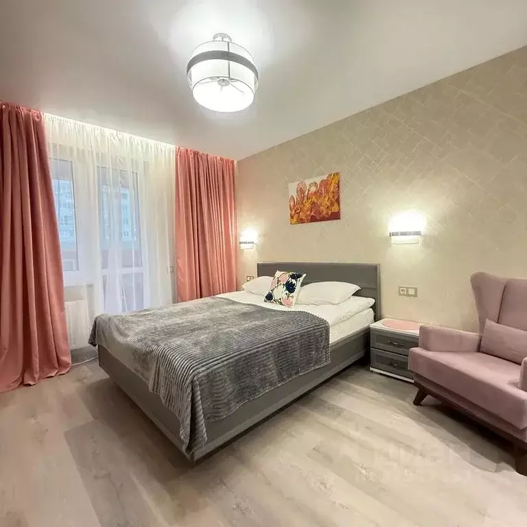 1-к кв. Нижегородская область, Бор ул. Луначарского, 216к1 (41.0 м) - Фото 1