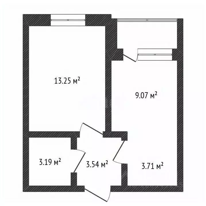 1-к кв. Нижегородская область, Нижний Новгород д. Анкудиновка, ул. ... - Фото 2