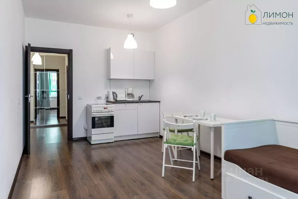 Студия Ленинградская область, Мурино Всеволожский район, бул. ... - Фото 2