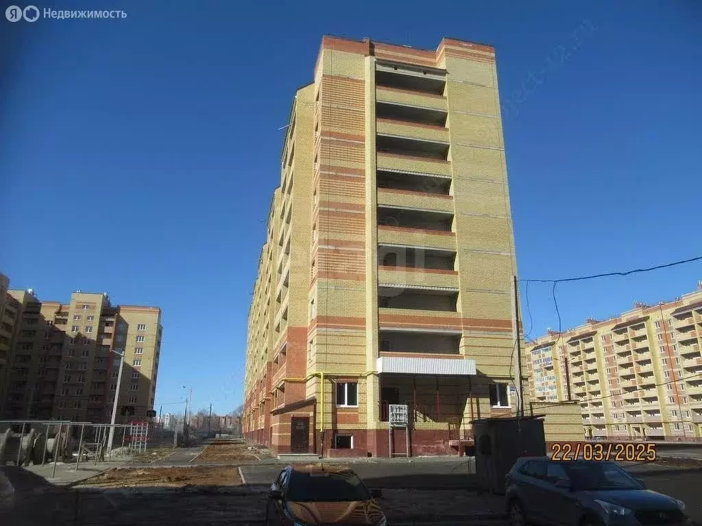 2-комнатная квартира: Йошкар-Ола, улица Йывана Кырли, 31В (58.1 м) - Фото 2