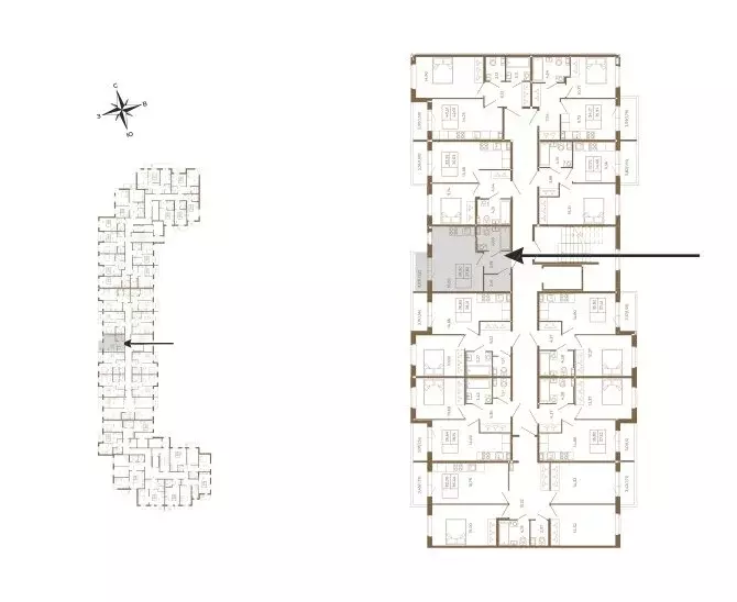 Квартира-студия: Сертолово, Златоглавая улица, 2к1 (27.82 м) - Фото 2