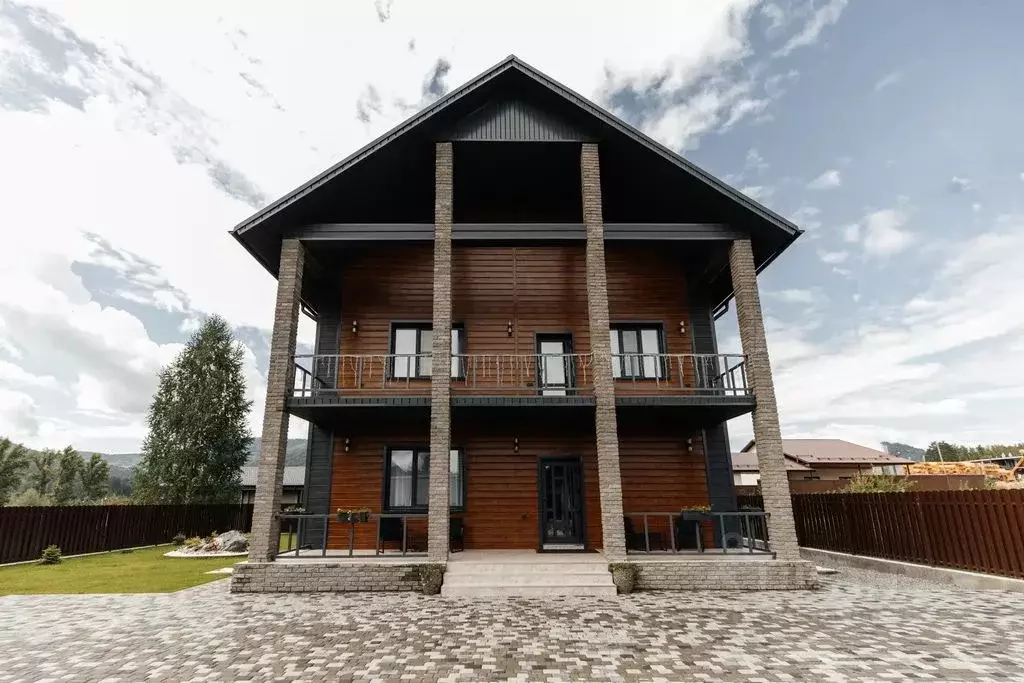 Дом в Алтай, Майминский район, Манжерокское с/пос, с. Озерное ул. ... - Фото 2