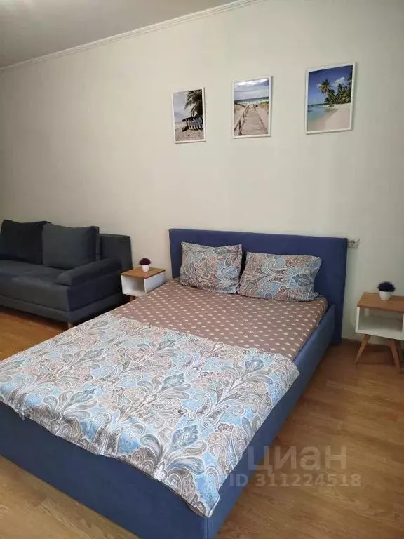 1-к кв. Тюменская область, Тюмень ул. Малыгина, 5 (33.0 м) - Фото 0