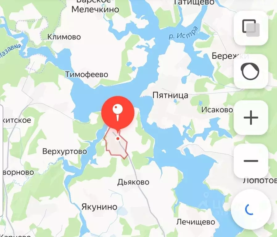 Участок в Московская область, Истра муниципальный округ, д. ... - Фото 0