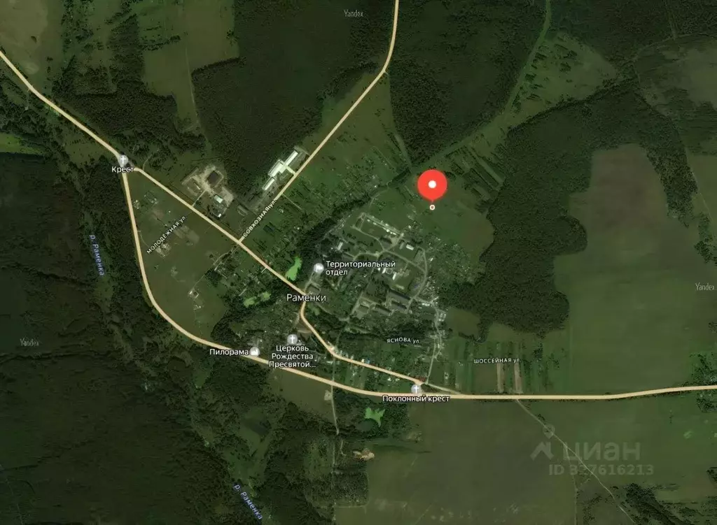 Участок в Московская область, Егорьевск муниципальный округ, с. ... - Фото 1