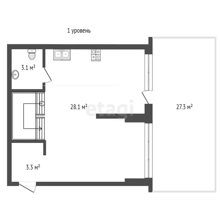 3-комнатная квартира: Тюмень, улица Газовиков, 34 (167 м) - Фото 0