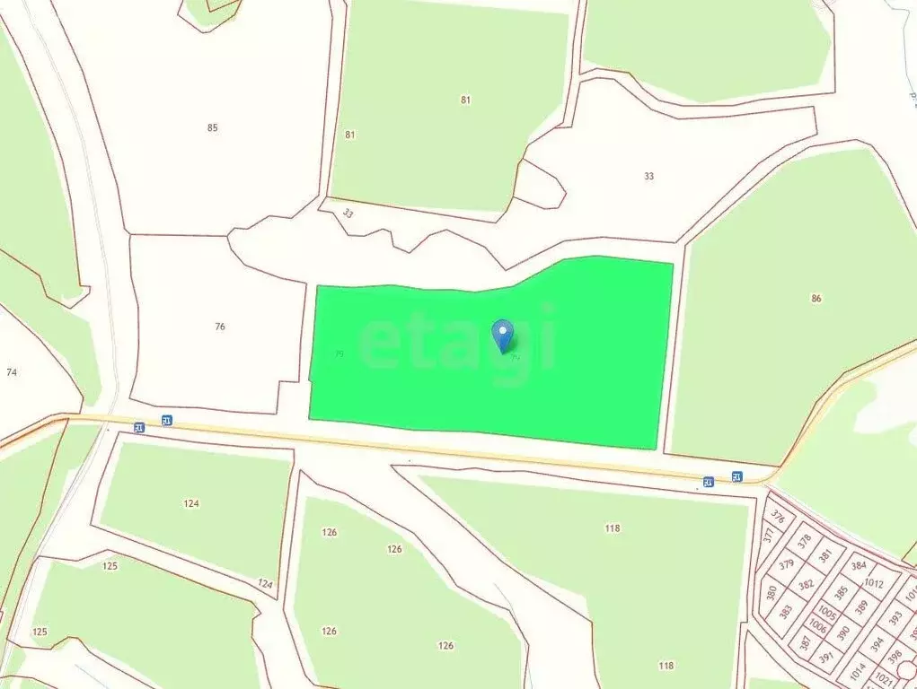 Участок в Тульская область, городской округ Тула, деревня Погромное ... - Фото 1