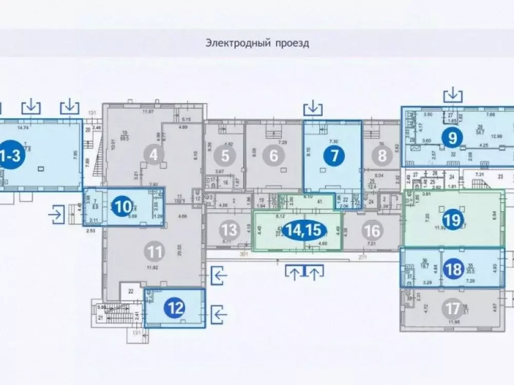 Торговая площадь в Москва Электродный проезд, 16 (140 м) - Фото 2