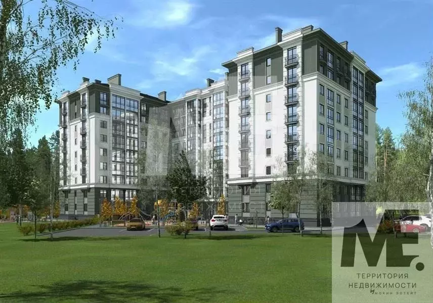 1-к. квартира, 44,5 м, 2/9 эт. - Фото 1