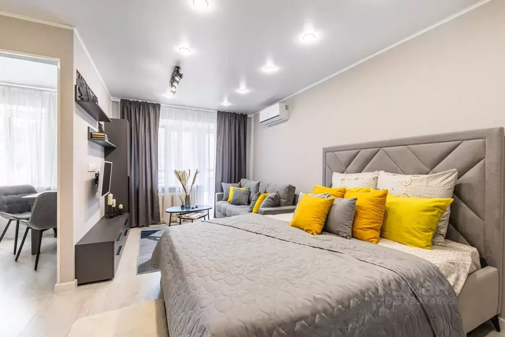 1-к кв. Татарстан, Казань ул. Карла Маркса, 25 (35.0 м) - Фото 1