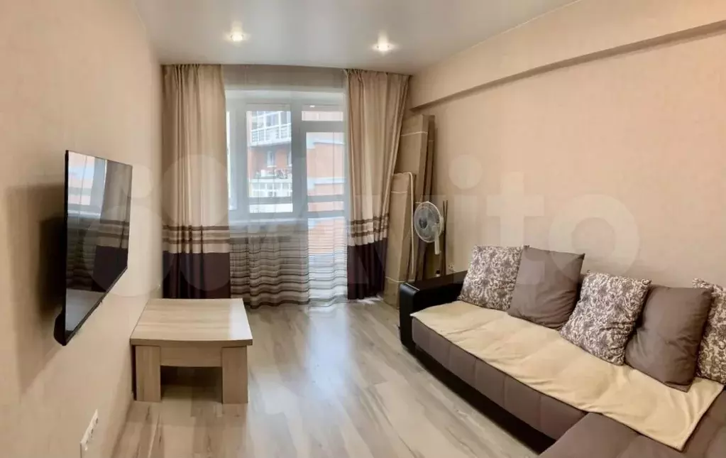 1-к. квартира, 36,1 м, 4/5 эт. - Фото 1