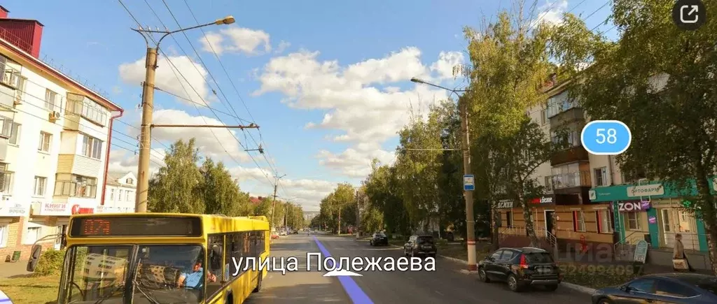 3-к кв. Мордовия, Саранск ул. Полежаева, 58 (52.6 м) - Фото 2