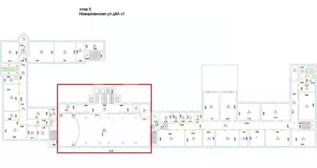 Офис в Москва Новорязанская ул., 8АС1 (712 м) - Фото 1