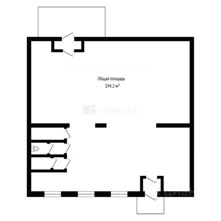 Офис в Новосибирская область, Новосибирск ул. Кошурникова, 3 (194 м) - Фото 2
