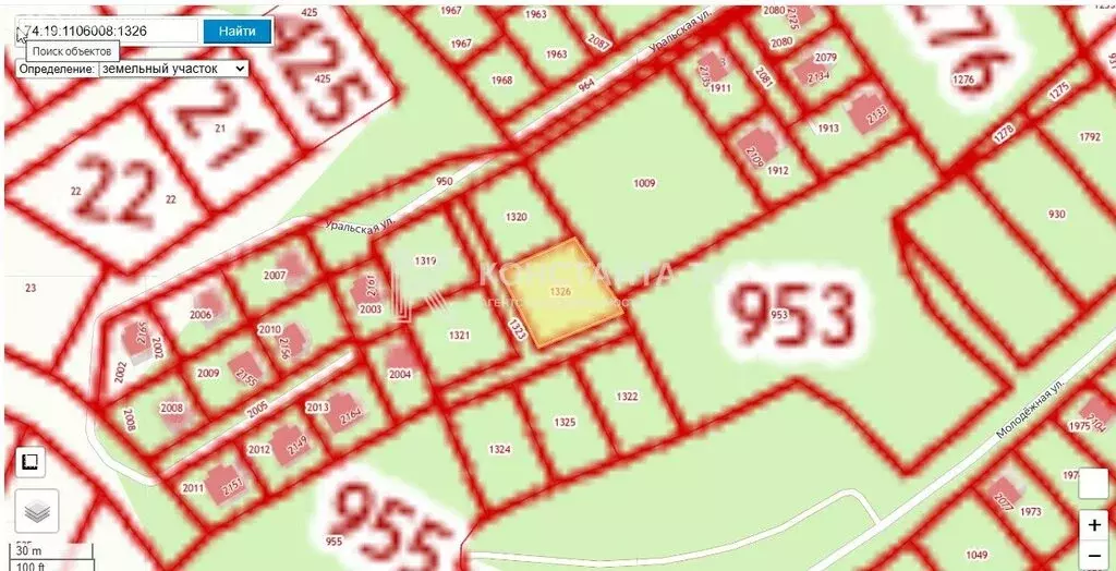 Участок в Челябинская область, Сосновский муниципальный округ, деревня ... - Фото 2