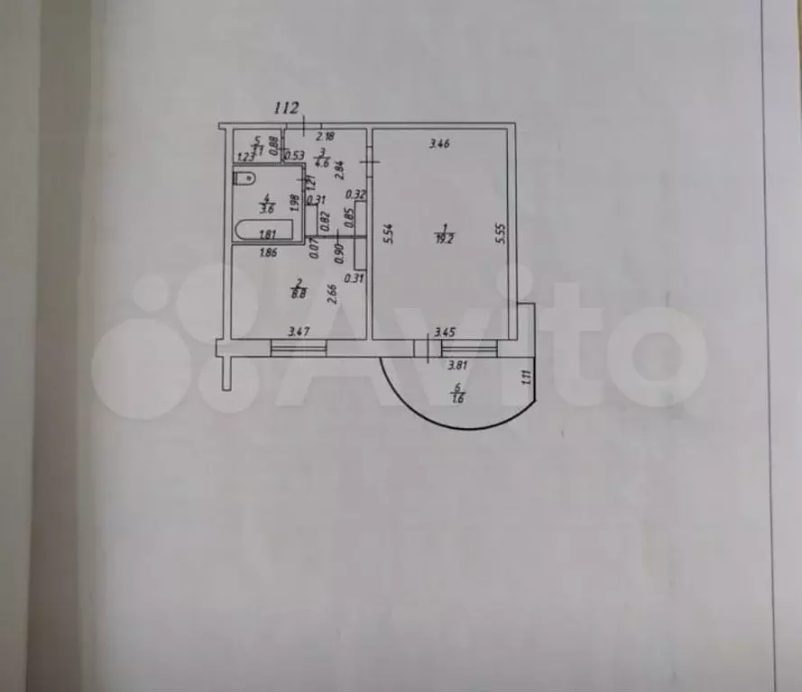 1-к. квартира, 38,9 м, 9/10 эт. - Фото 0