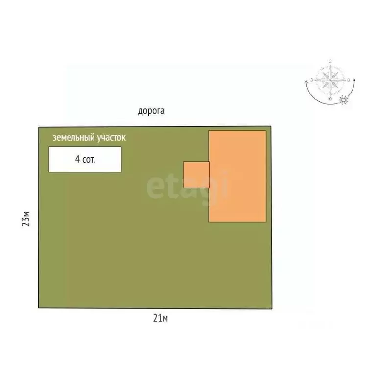 Дом в Оренбургская область, Оренбург Томилинская ул., 21 (90 м) - Фото 2