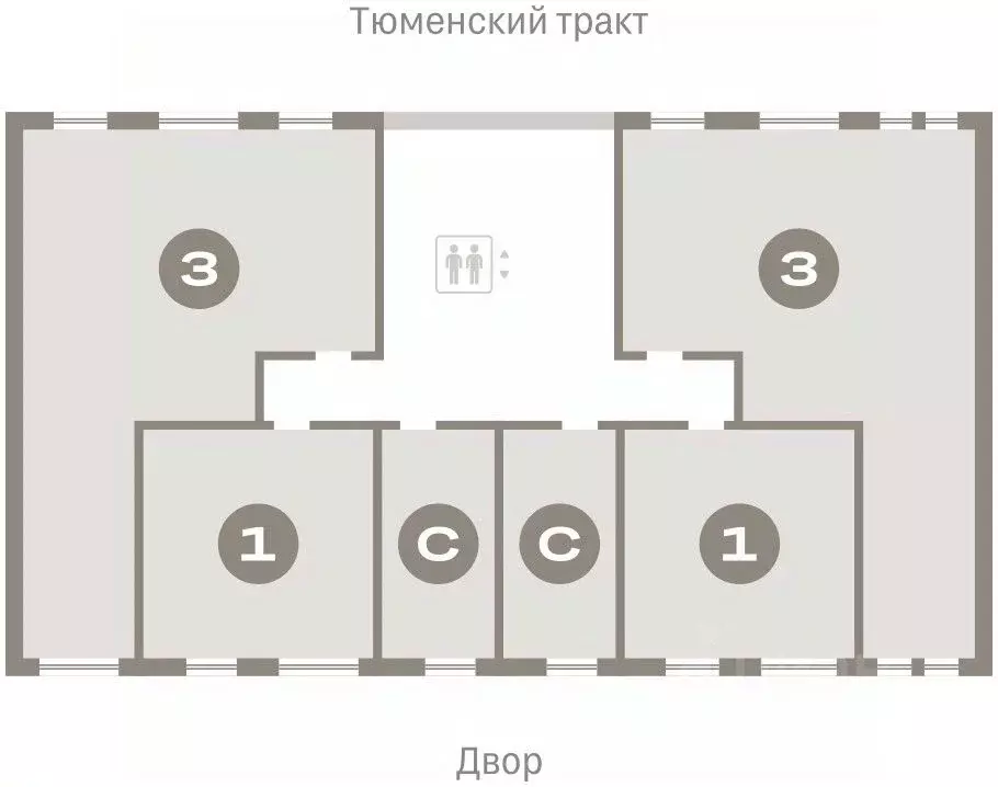1-к кв. Ханты-Мансийский АО, Сургут 35-й мкр, Квартал Новин жилой ... - Фото 1