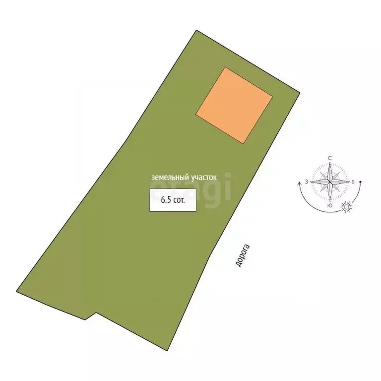 Дом в Башкортостан, Бирск Зеленый пер. (66 м) - Фото 1