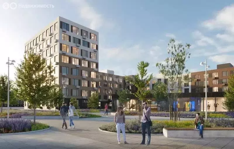 1-комнатная квартира: посёлок Новосадовый, микрорайон Новосадовый 41, ... - Фото 1