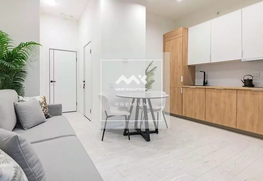 Студия Санкт-Петербург Благодатная ул., 50 (23.5 м) - Фото 1