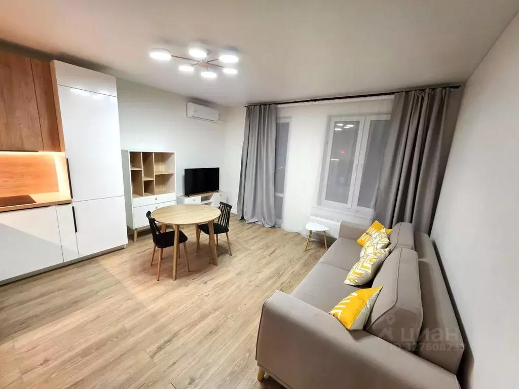 Студия Москва № 61 кв-л, 14 (30.0 м) - Фото 2