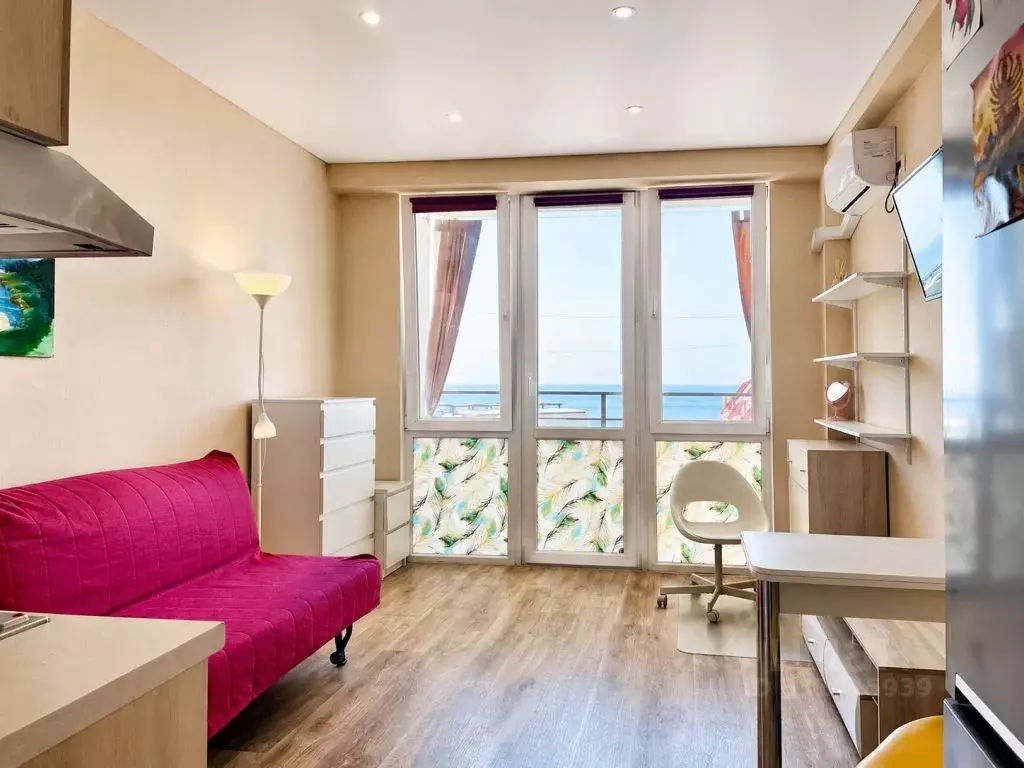 Студия Севастополь ш. Фиолентовское, 134к5 (27.0 м) - Фото 1
