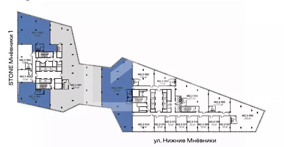 Помещение свободного назначения в Москва ул. Нижние Мневники, 37АС17 ... - Фото 2