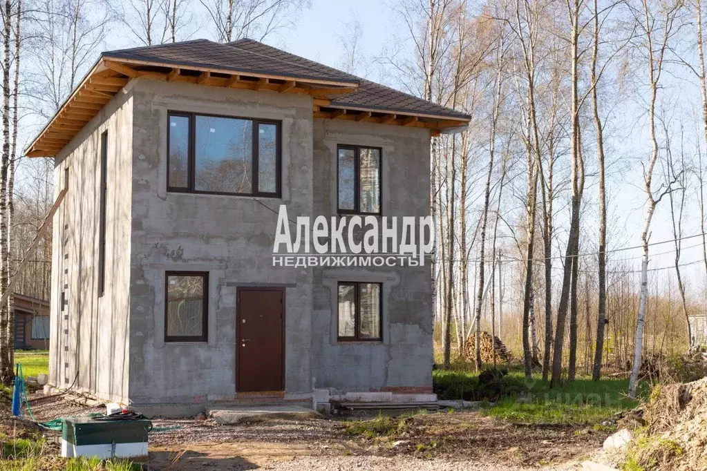 Дом в Ленинградская область, Гатчинский район, д. Пудомяги, Коттеджный ... - Фото 0