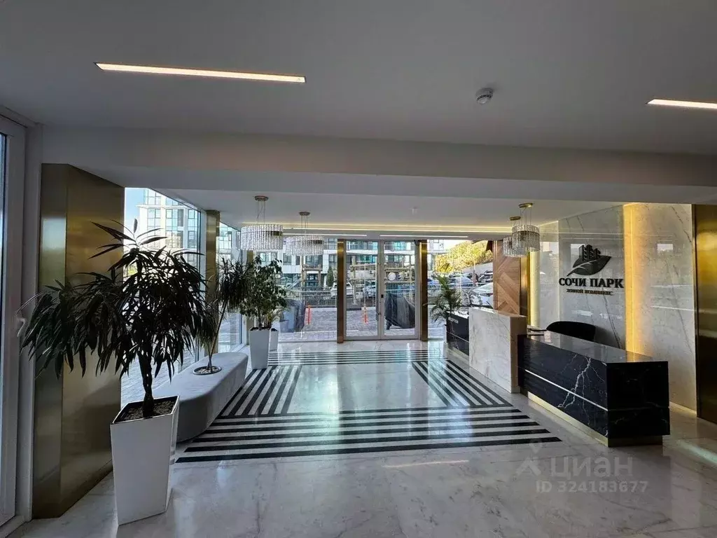 Студия Краснодарский край, Сочи Бытха мкр, ул. Ясногорская, 16/6к5 ... - Фото 0