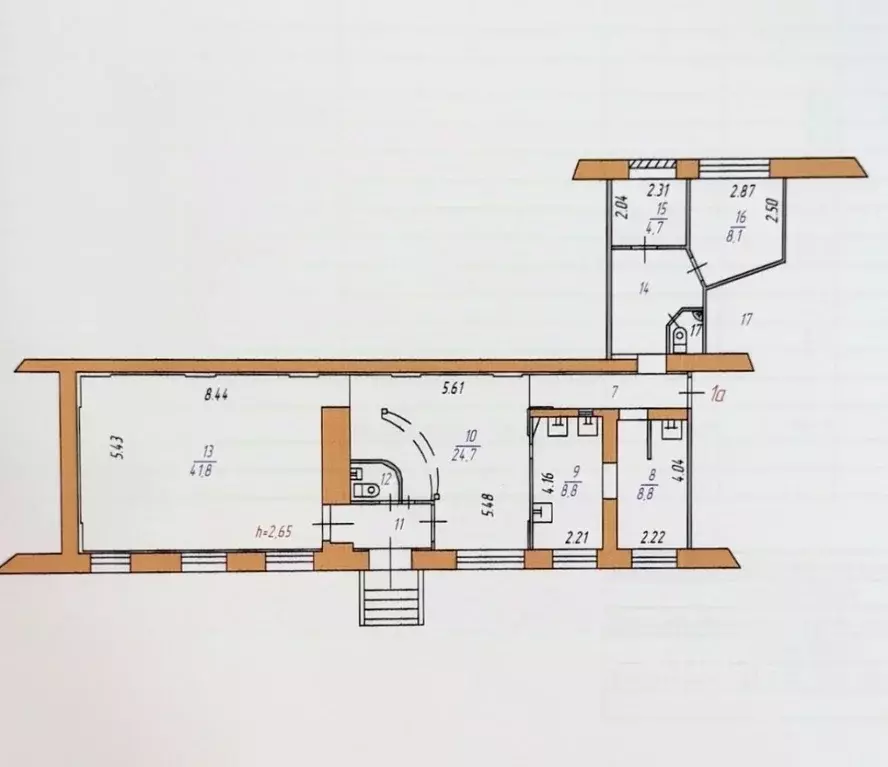 Помещение свободного назначения в Мурманская область, Мурманск ул. ... - Фото 1