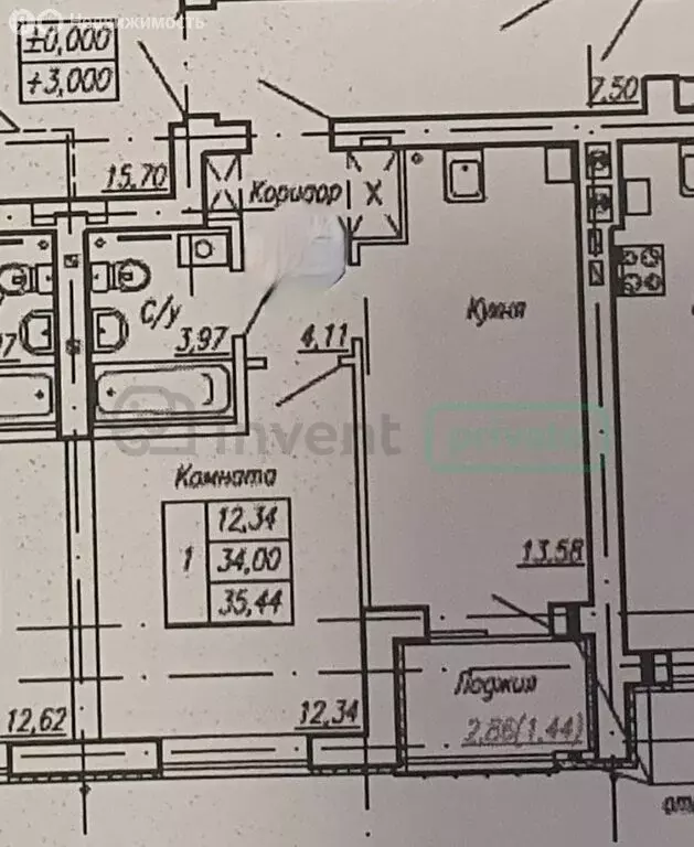 1-комнатная квартира: Калининград, улица Сержанта Мишина, 81к2 (37 м) - Фото 0
