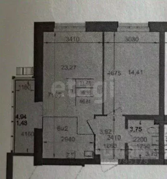 2-к кв. Татарстан, Казань ул. Азата Аббасова, 7 (45.1 м) - Фото 2