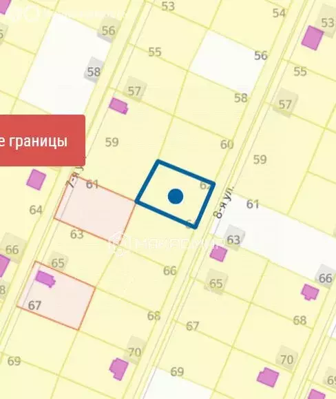 Участок в Жабкино, СНТ Нектар, Облепиховая улица (4.7 м) - Фото 1