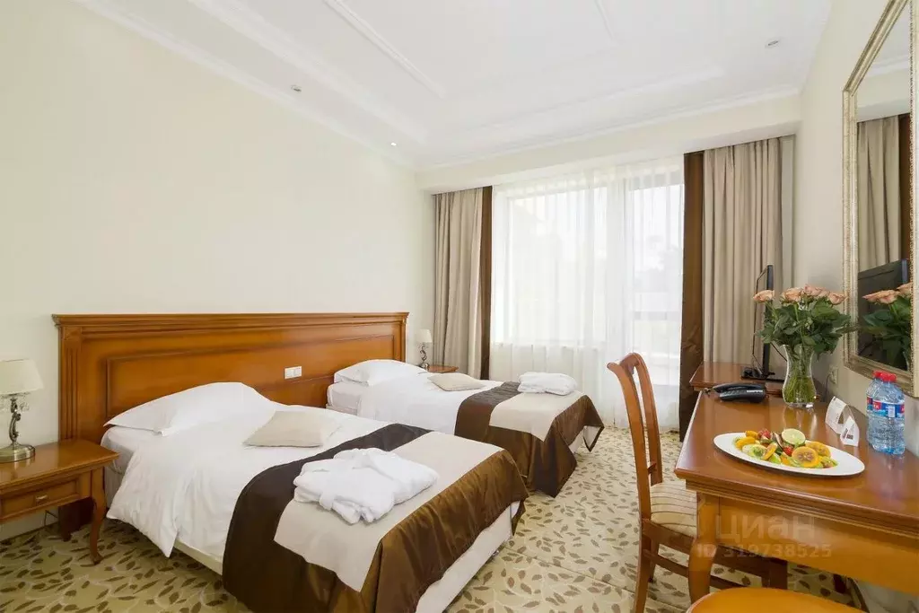 Комната Краснодарский край, Сочи ул. Гагарина, 2 (22.0 м) - Фото 1